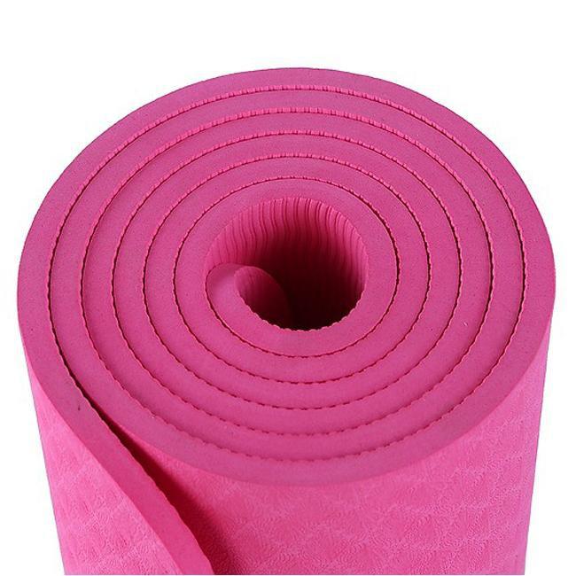 Thảm tập YOGA Cao Cấp TPE 1 lớp co giãn tốt, độ bám cao