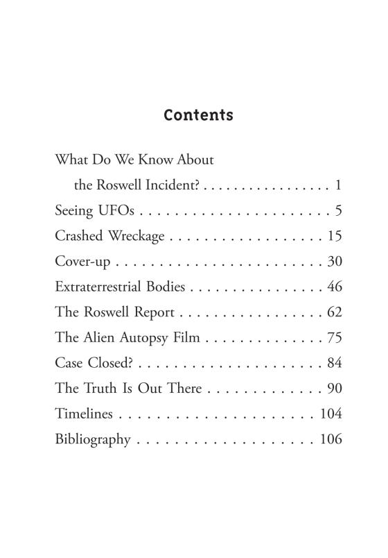 Sách ngoại văn: What Do We Know About The Roswell Incident?