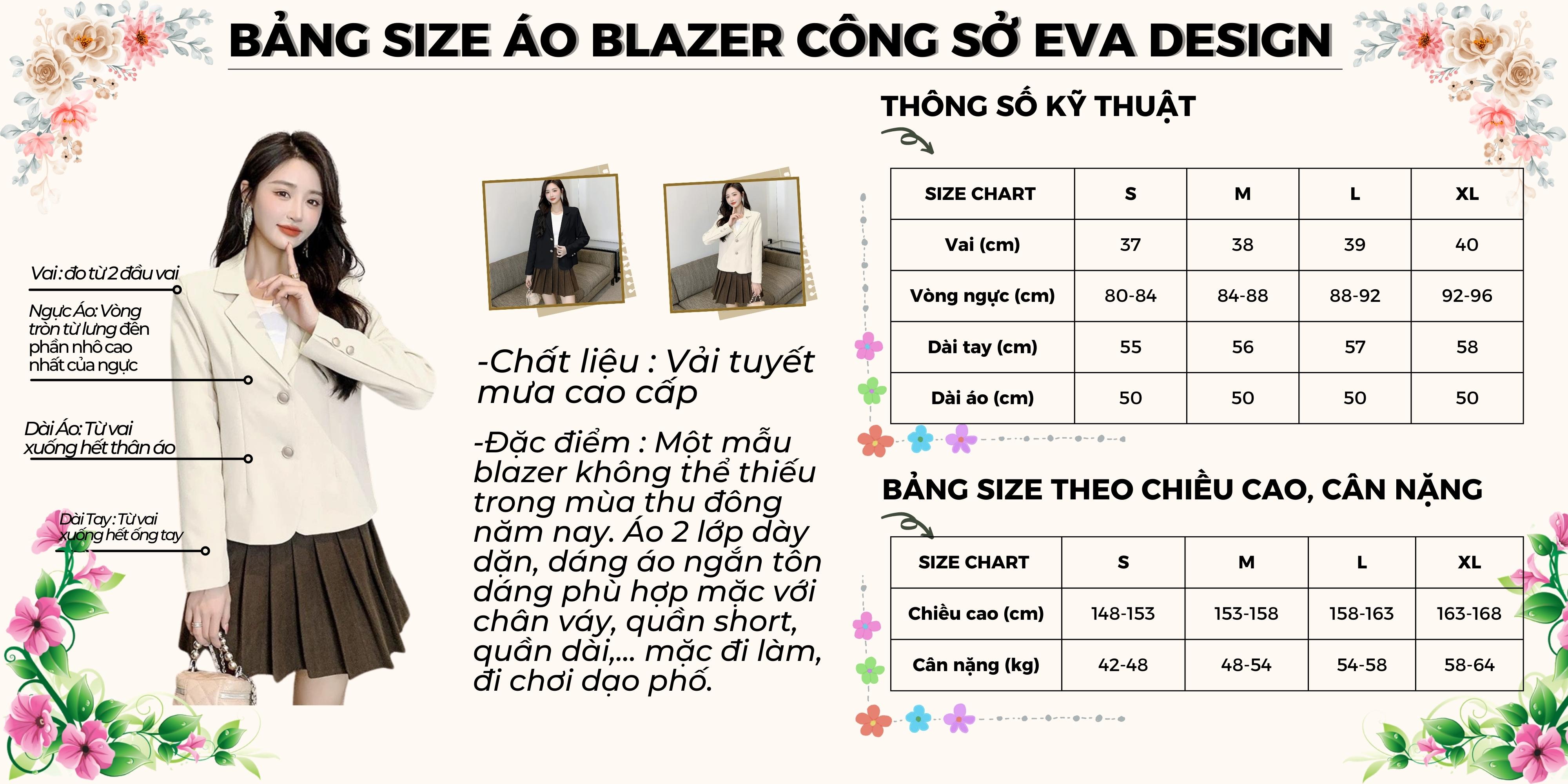 Áo vest croptop nữ dáng công sở hàn quốc áo khoác blazer nữ dáng ngắn đính khuy sang chảnh 2 lớp cao cấp dễ phối đồ mặc đi làm