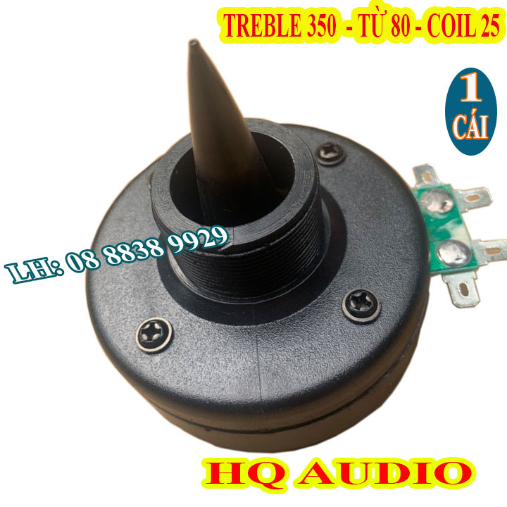 CỦ TREBLE KÈN 350 TITAN TỪ 80 COIL 25 CAO CẤP HÀNG CHÍNH HÃNG - GIÁ 1 CHIẾC