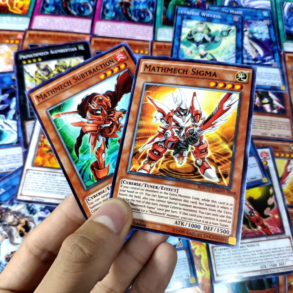 Bài Yugioh ️️ Thẻ bài Yugioh Matchmech deck 54 lá