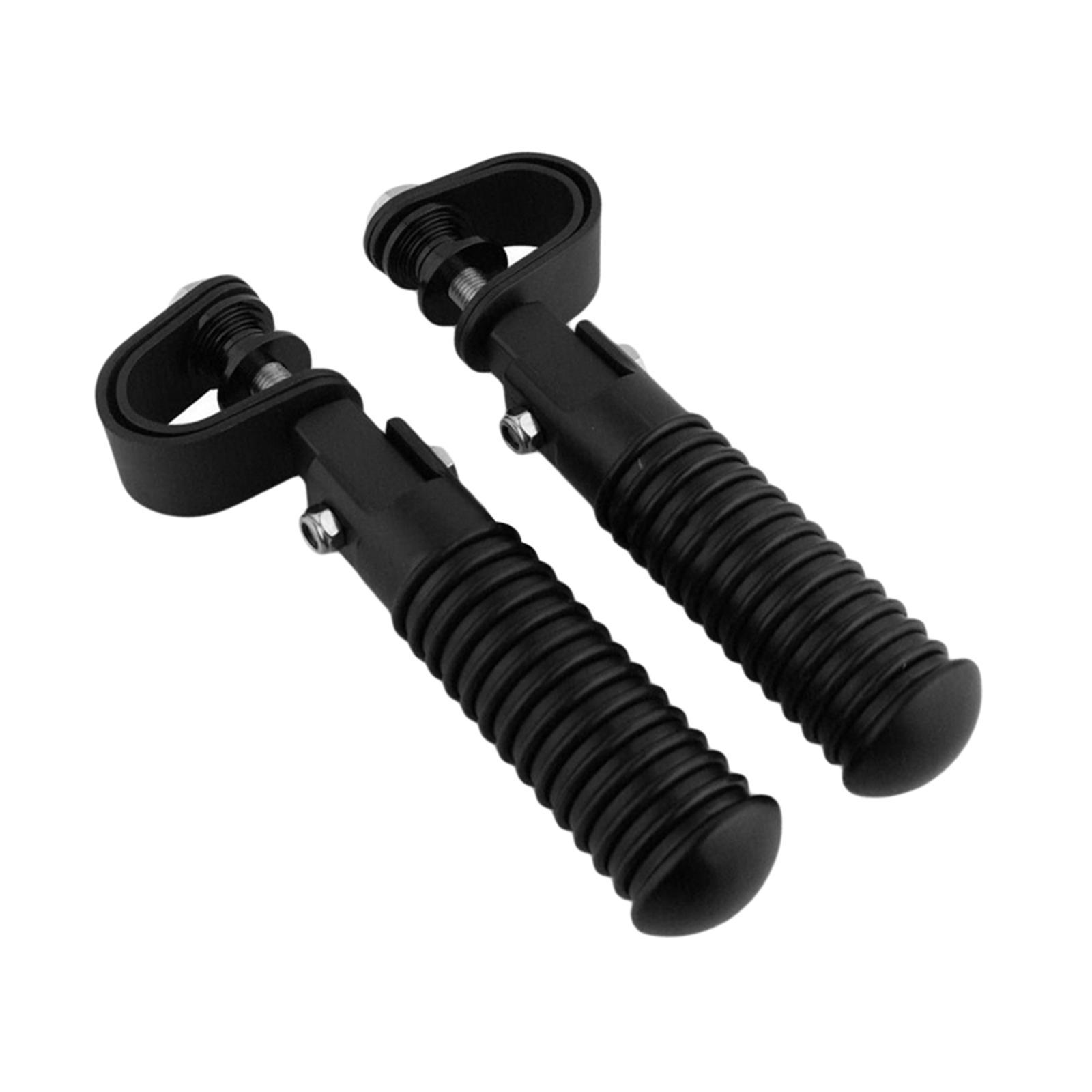 Universal Motorbike Foot Rests Replace Black