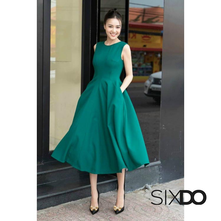 Đầm sát nách thời trang nữ SIXDO