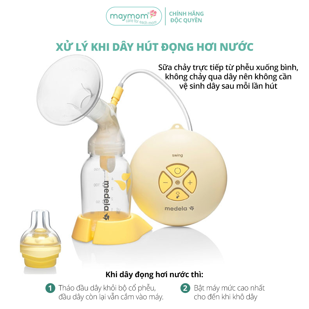 Dây Hút Sữa Medela Swing Thương Hiệu Maymom, Không Chứa BPA, An Toàn 100%, Vệ Sinh Dễ Dàng (1 dây