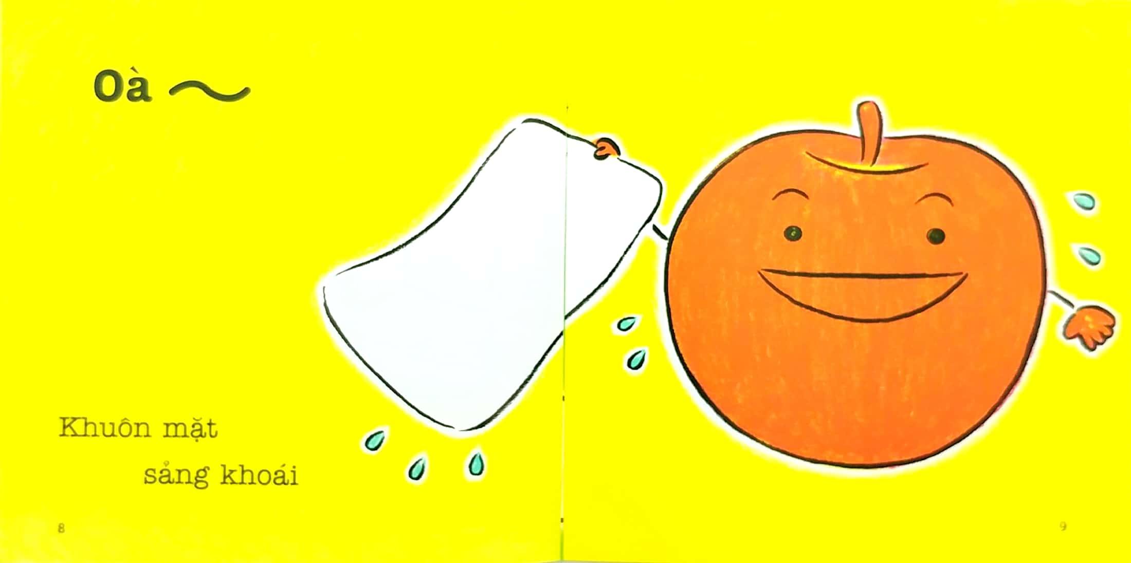 Sách Ehon - những em bé đáng yêu - Khuôn mặt sảng khoái