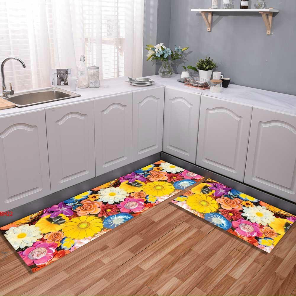THẢM BẾP BỘ 2 TẤM THẢM BẾP 40*60VAF 120*60