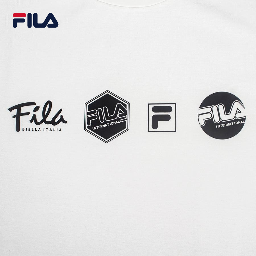 Áo thun tay ngắn thời trang unisex Fila SHORT SLEEVE TEE - FW2RSE3007M-WHI