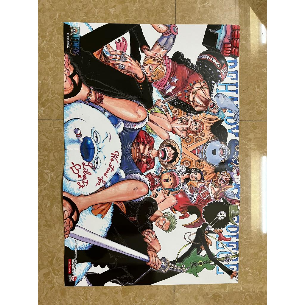 Poster kỉ niệm 15 năm Offline One Piece - NXB Kim Đồng