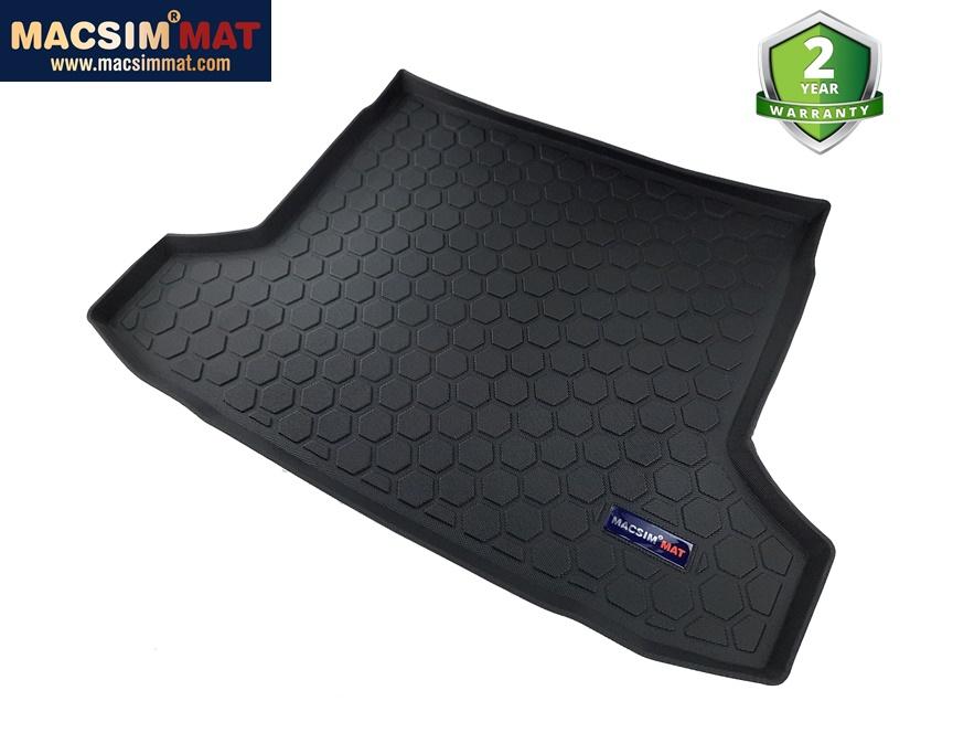 Thảm lót cốp Peugoet 508 2011-2016 nhãn hiệu Macsim chất liệu TPV cao cấp màu đen