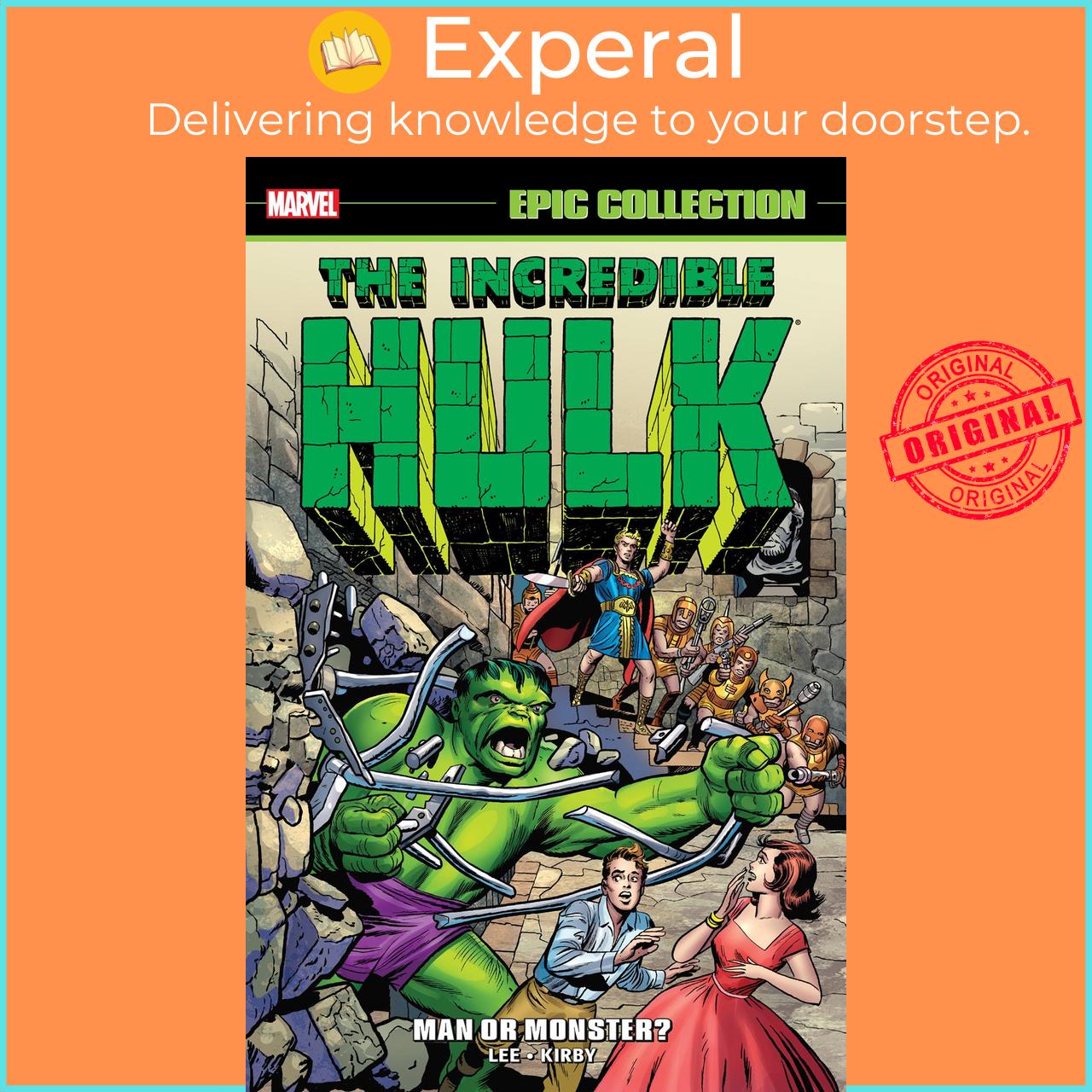Sách - Incredible Hulk Epic Collection: Man Or Monster? by Stan Lee,Jack Kirby (US edition, paperback)
