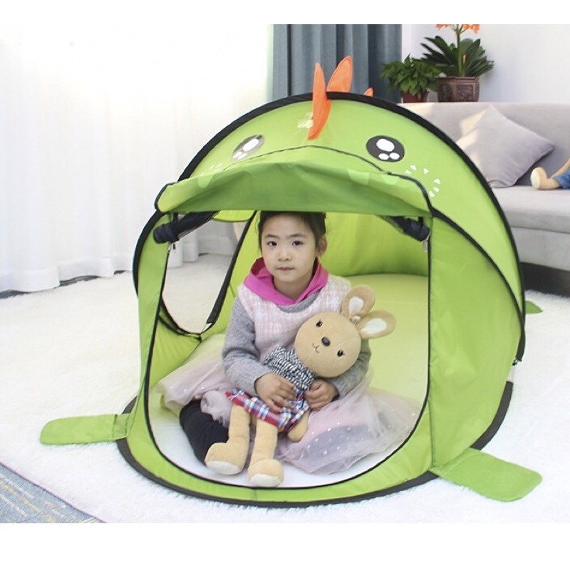 Lều tự bung kỳ lân khủng long cho trẻ em mẫu 2021