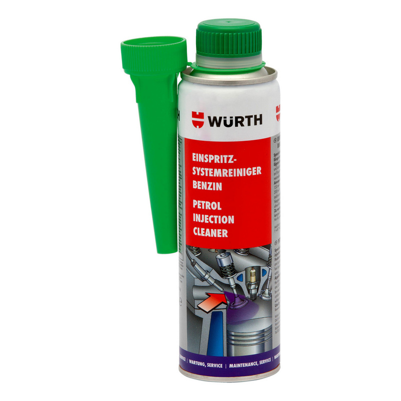 Phụ gia súc béc xăng Wurth Petrol Injection System Cleaner 5861111300