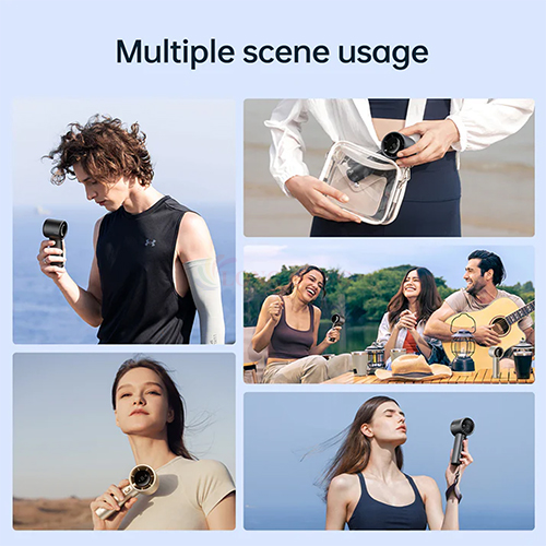 Quạt tích điện cầm tay Jisulife Handheld Fan Pro1 S (2025) - Hàng chính hãng