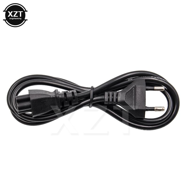 Hot Selling 1.2M European EU plug Universal laptop charger plug power adapter cord cable for computers Input 10A 240V AC