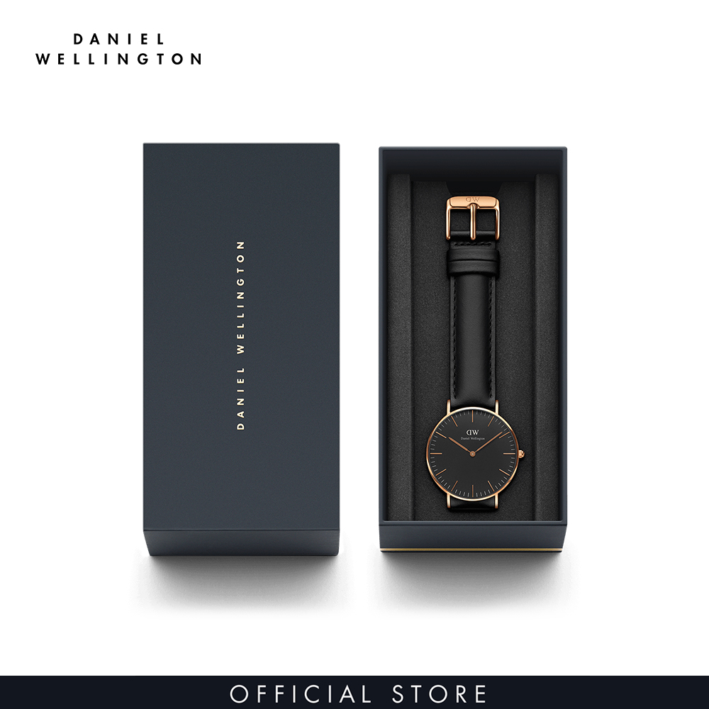 Đồng hồ Nam, Nữ Daniel Wellington dây da - Classic Sheffield 36mm DW00100139