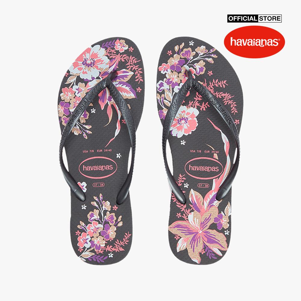 HAVAIANAS - Dép nữ Slim Organic II Tropical Flower 4146337