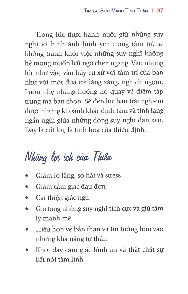 Tìm Lại Sức Mạnh Tinh Thần