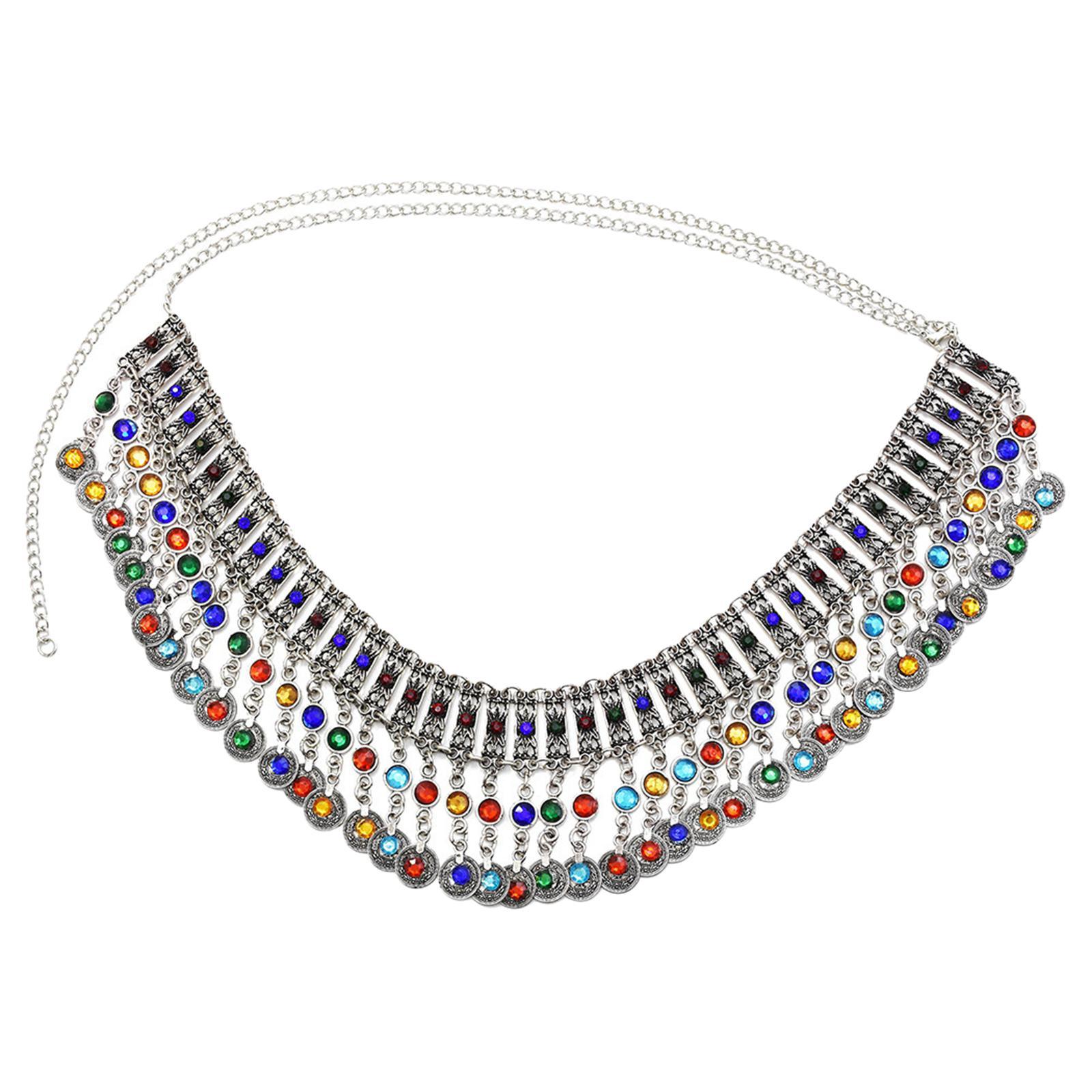 Dangle  Belly Chain Boho Metal Belly Dance Chain Waistband Women