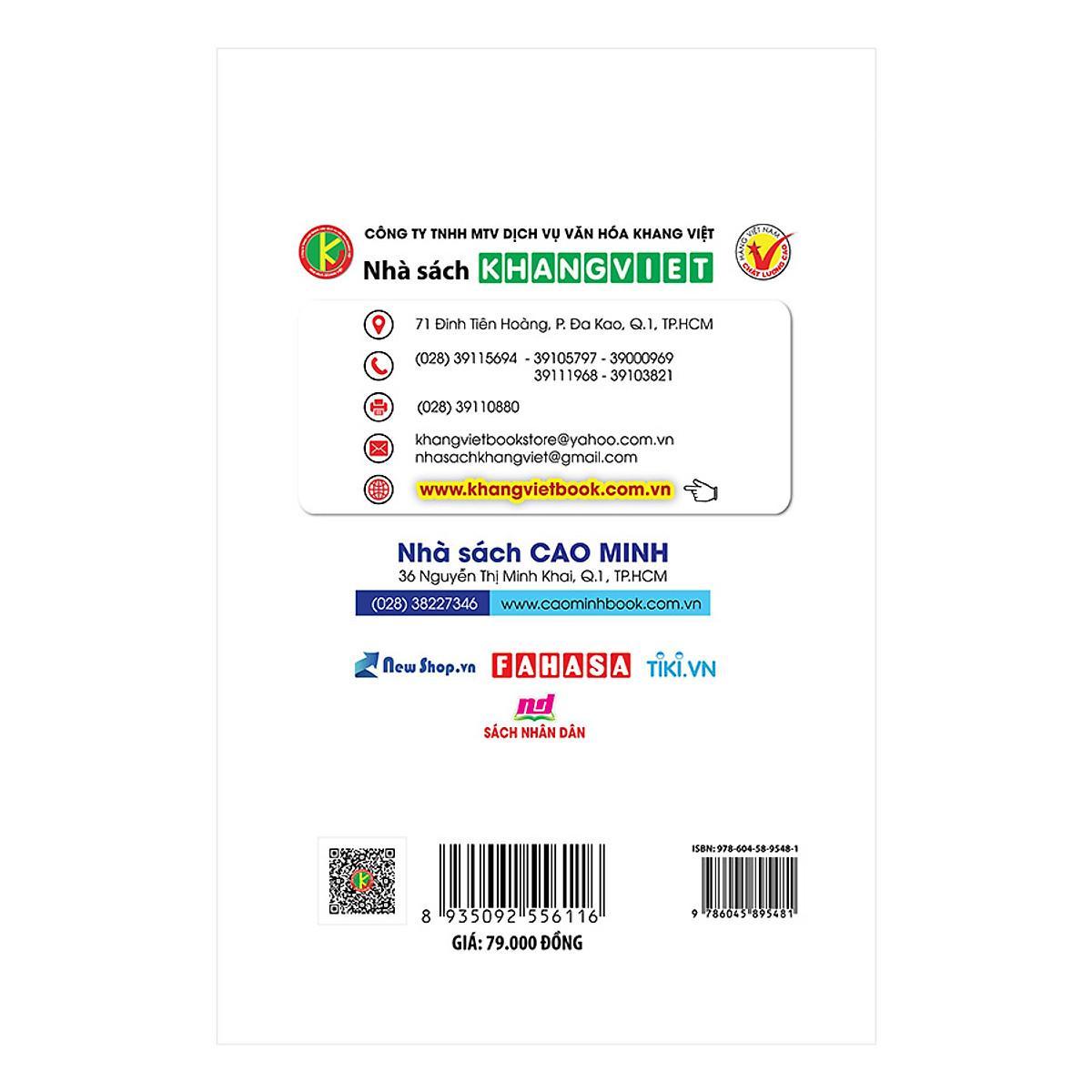Sách - 100 Đề Kiểm Tra Ngữ Văn Lớp 8 - Khang Việt Book
