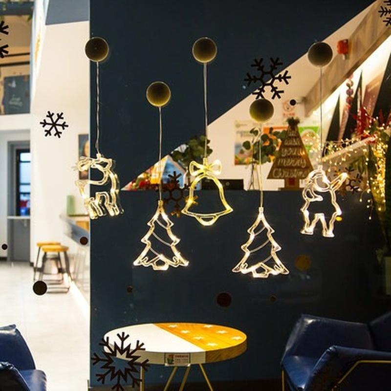 Đèn treo trang trí giáng sinh màu trắng thiết kế sáng tạo