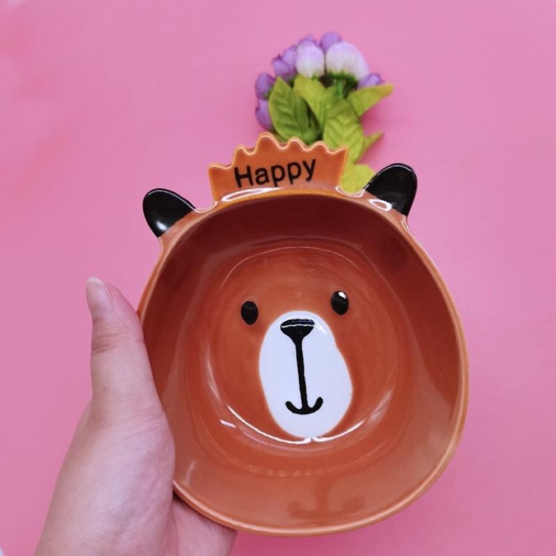 BÁT SỨ️ BÁT ĂN DẶM️BÁT CHO BÉ️ THỎ, HEO, GẤU