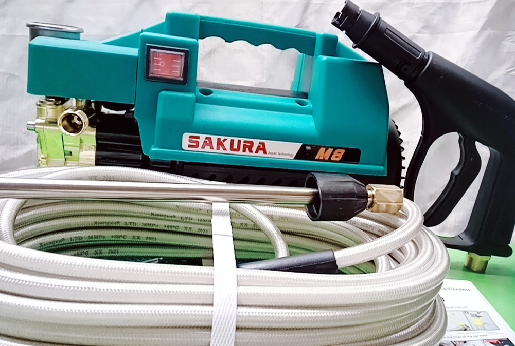 Máy rửa xe máy - máy rửa xe ô tô - SAKURA