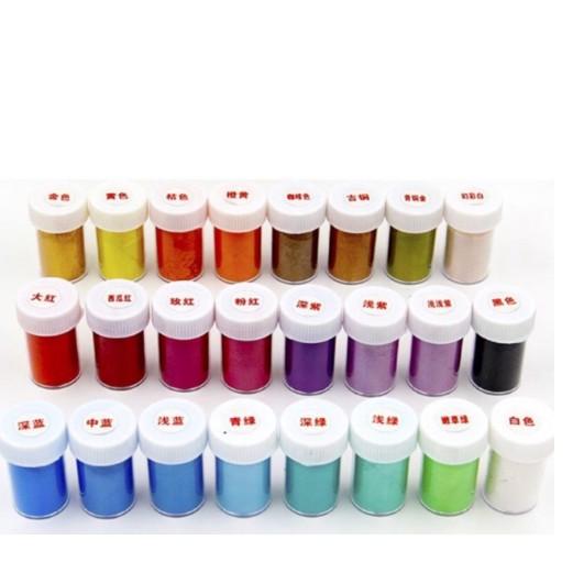 Set 24 Màu Nhũ Ánh Kim Pha Resin - Trường Thịnh Sài Gòn