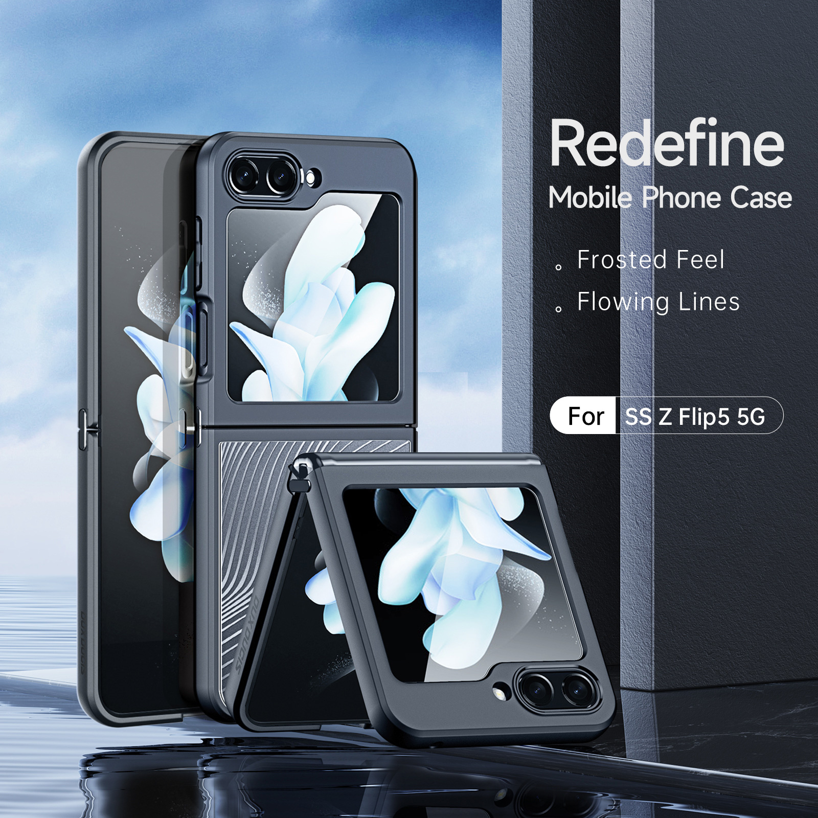 Ốp Lưng Case Dành Cho Samsung Galaxy Z Flip 5 5G, Dux Ducis Aimo - HÀNG CHÍNH HÃNG