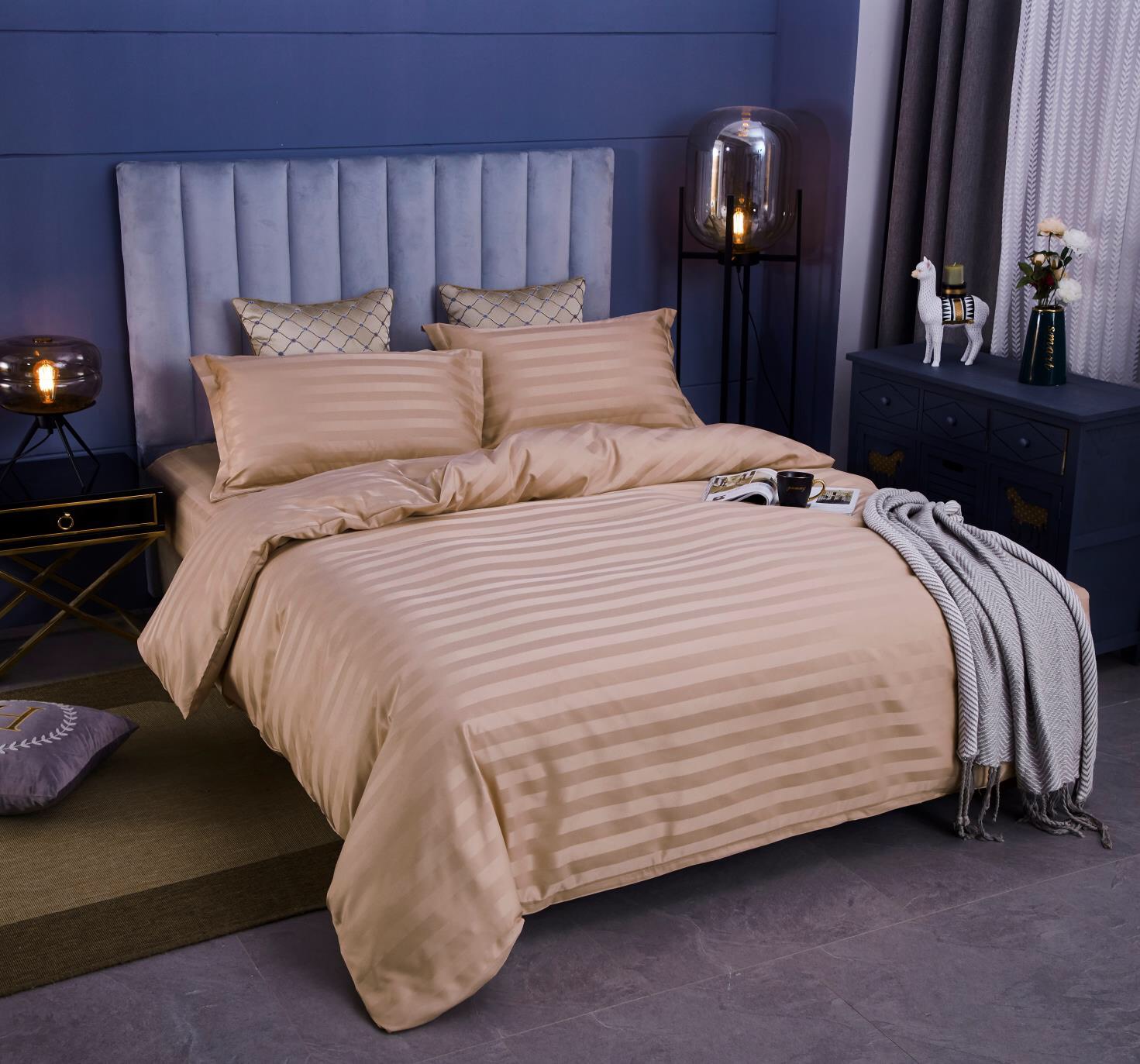 Bộ Chăn Ga Gối Cotton 3F Cao Cấp Mã FF05