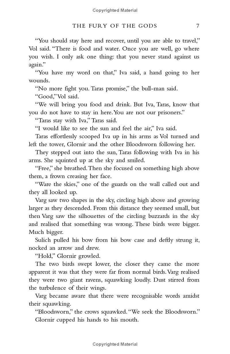 Sách ngoại văn: The Fury Of Gods
