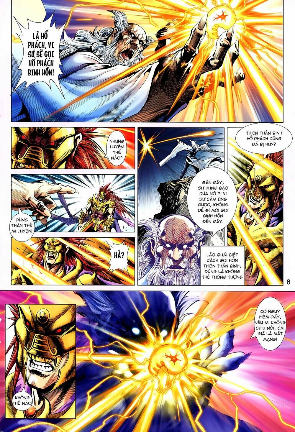 thần binh vấn thiên chapter 9 8