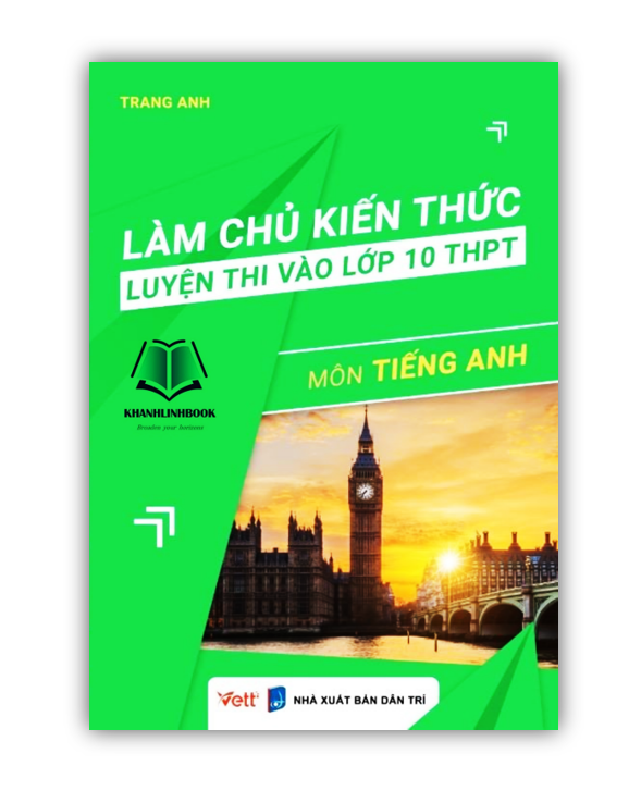 Sách - Combo Làm chủ kiến thức luyện thi vào lớp 10 THPT