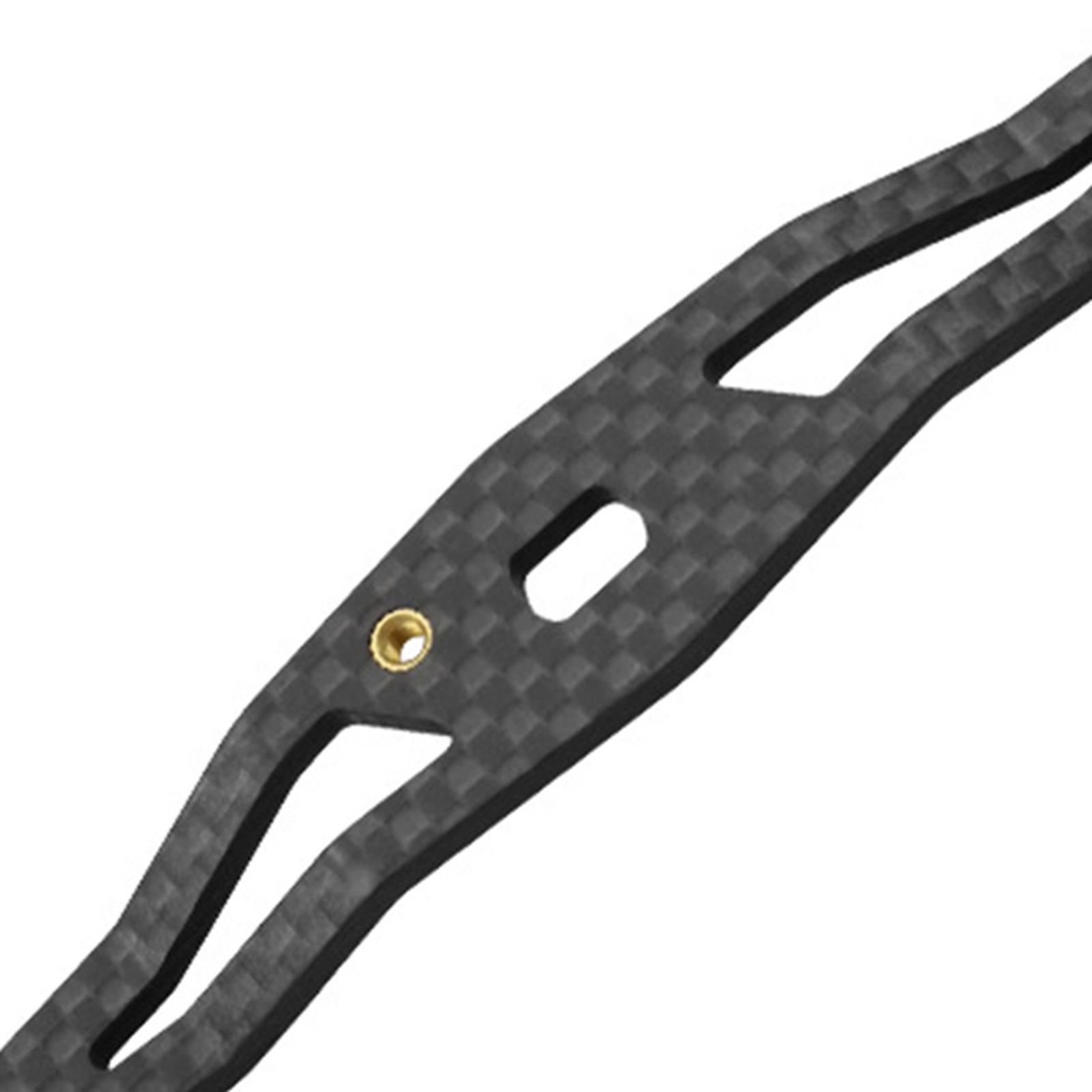 Carbon Baitcasting Reel Handle Black Casting Fishing Accessories