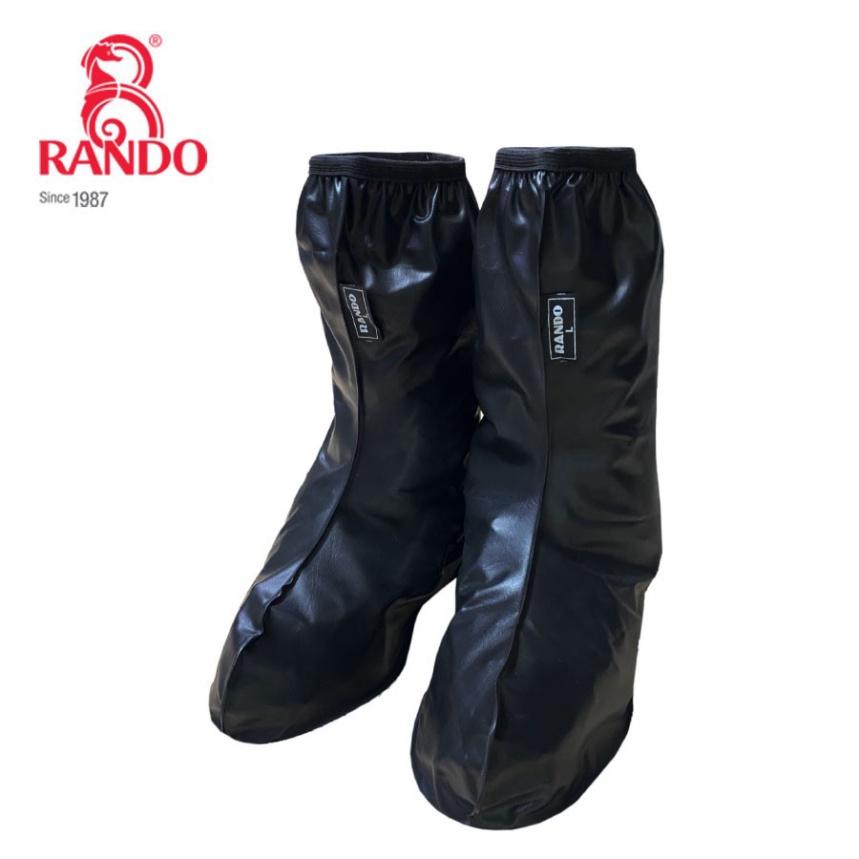 Giày Boots Đi Mưa RANDO Cao Cấp, GIÁ SỈ, Bọc Bảo Vệ Giày Cho Nam Nữ, Nhựa Chống Nước Bền Bỉ