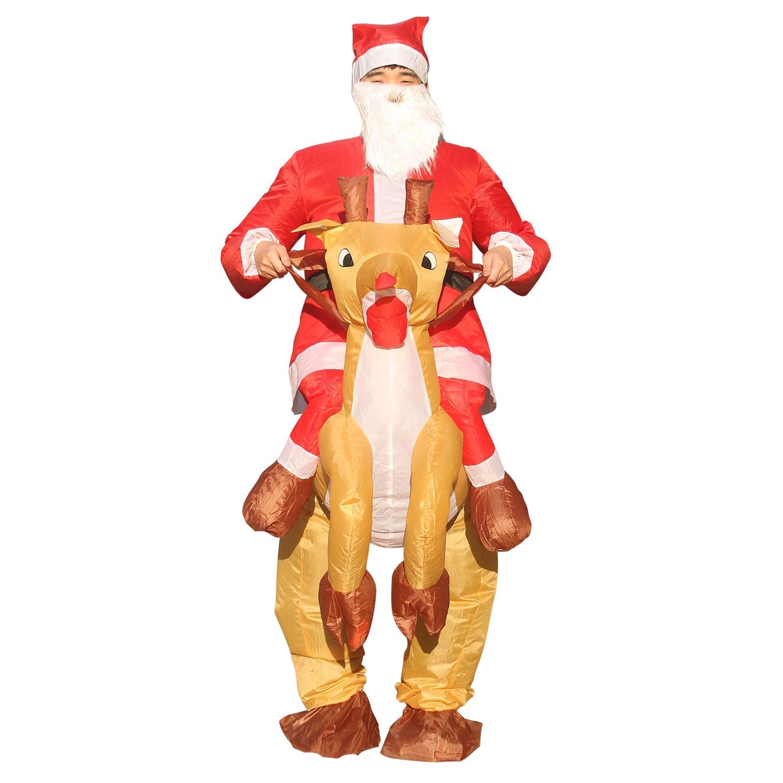 2x Inflatable Costume Fancy Dress Comfortable Cosplay for Holiday Party