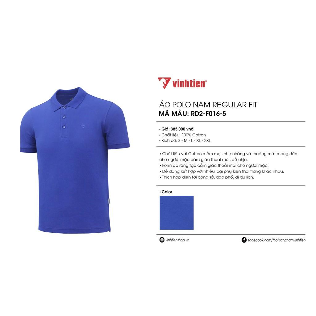 Áo Thun Polo Nam 100% Cotton Regular Fit 385