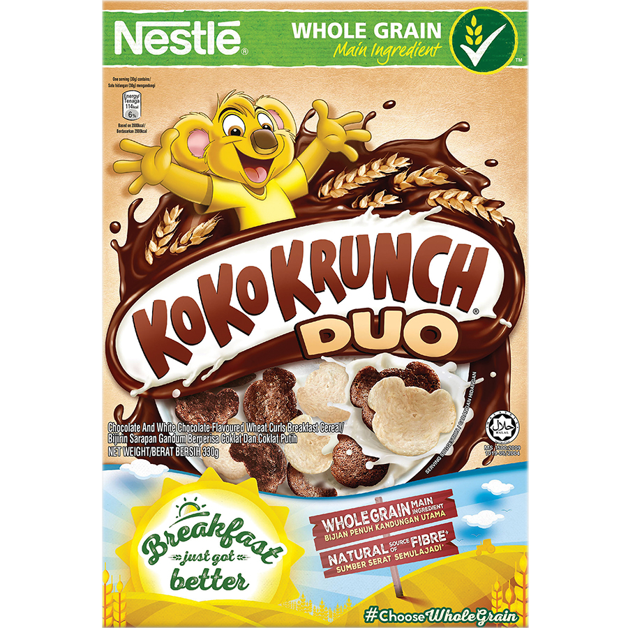 [Mua 1 Tặng 1 - Ngũ Cốc Ăn Sáng Vị Ngẫu Nhiên] Ngũ cốc ăn sáng KOKO KRUNCH DUO (Hộp 300g)