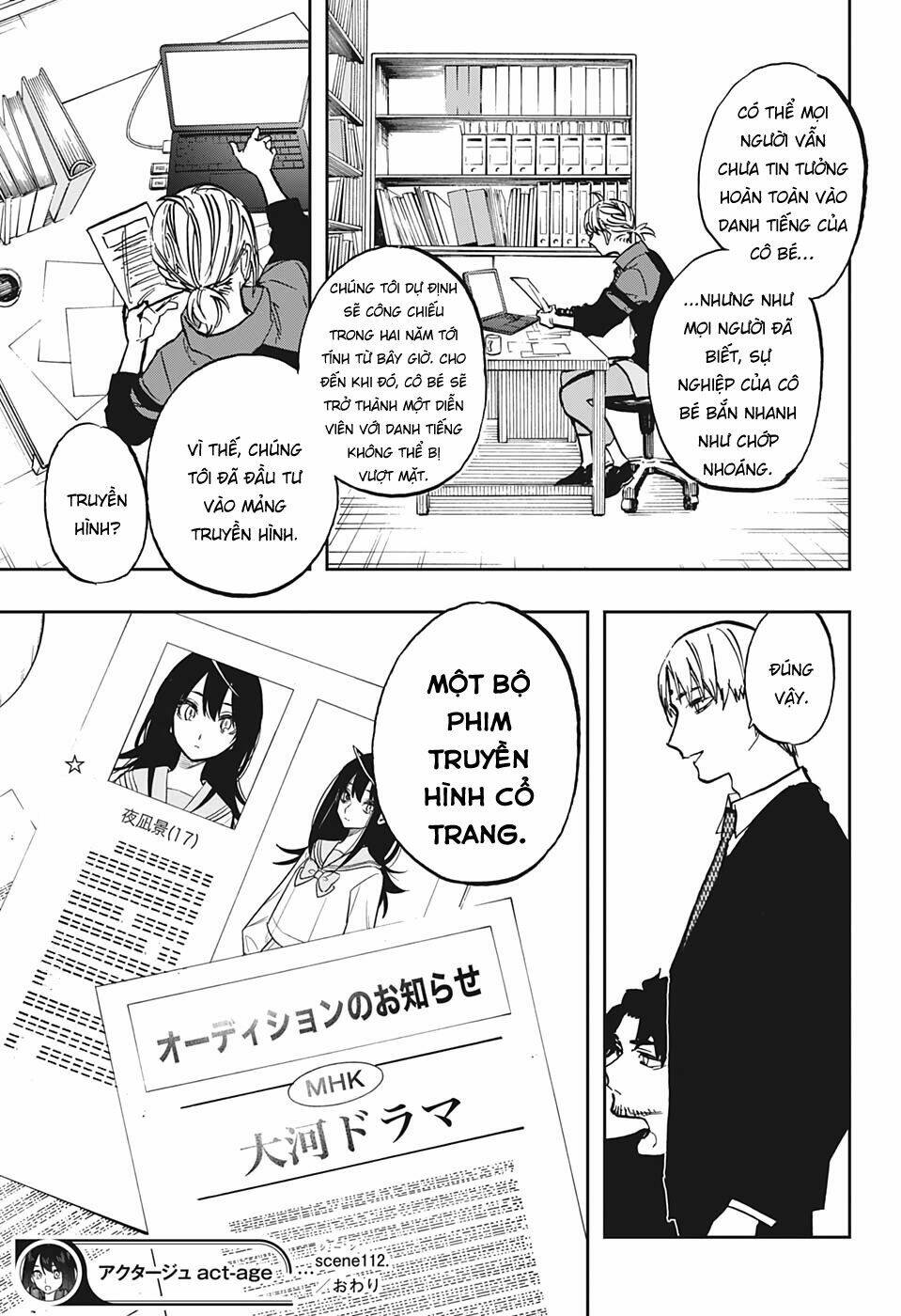 nữ diễn viên tài năng chapter 112 21