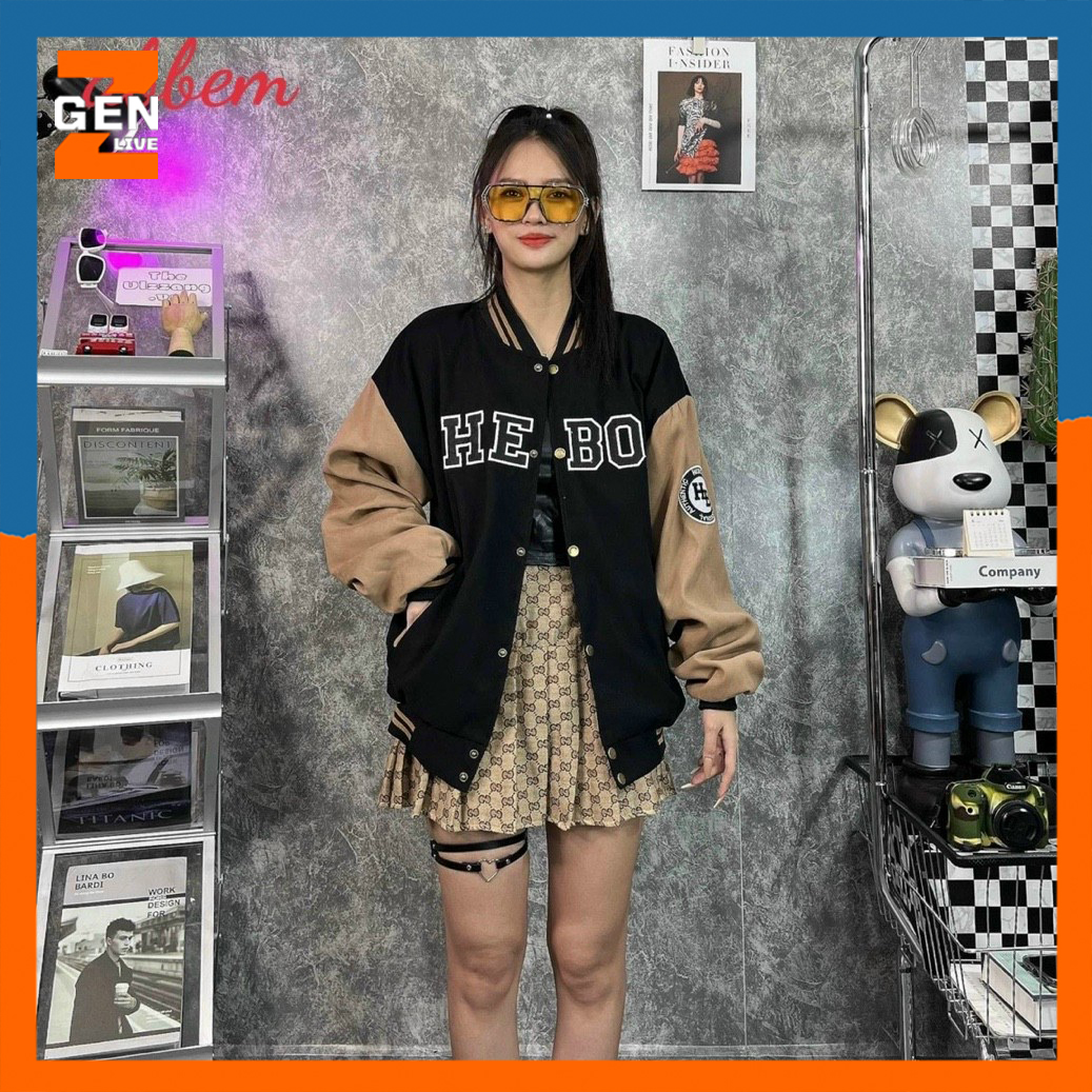 Áo bomber, áo thời trang unisex form rộng, syte cá tính năng động - LZ FASHION - LZTP022
