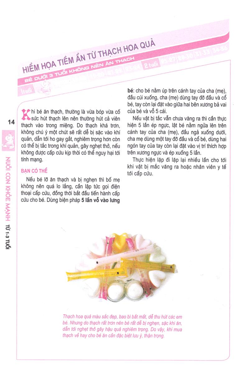 Nuôi Con Khỏe Mạnh Từ 1-3 Tuổi
