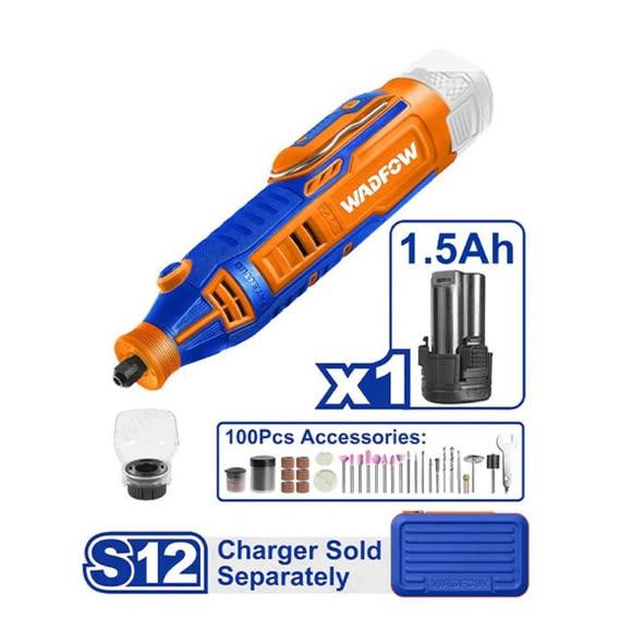 MÁY MÀI KHUÔN MẪU DÙNG PIN 12V (KHÔNG KÈM PIN SẠC) WADFOW WRY1M121 - HÀNG CHÍNH HÃNG