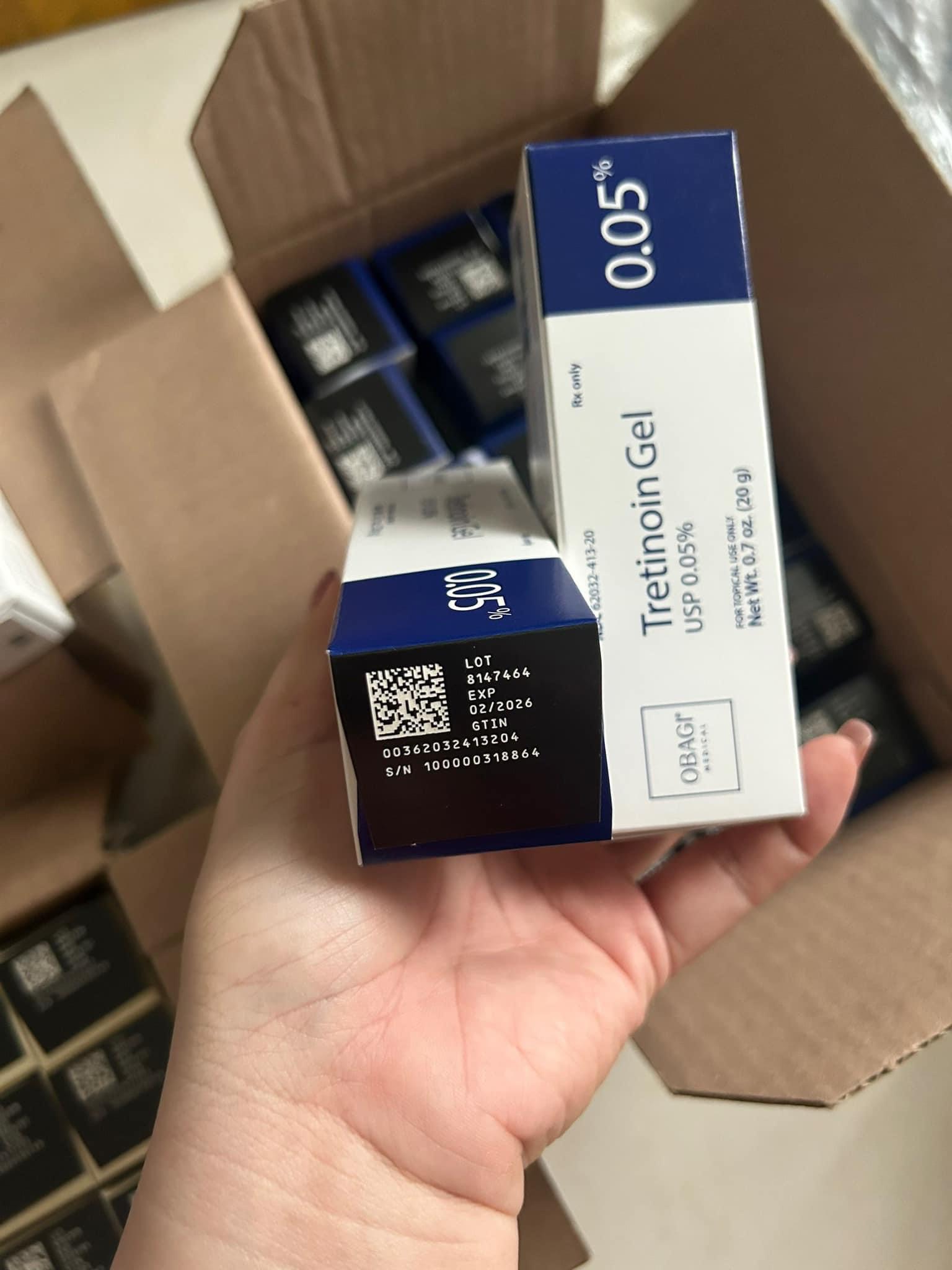 Gel dưỡng da Tretinoin Obagi 0.05 Gel Obagi 20ml
