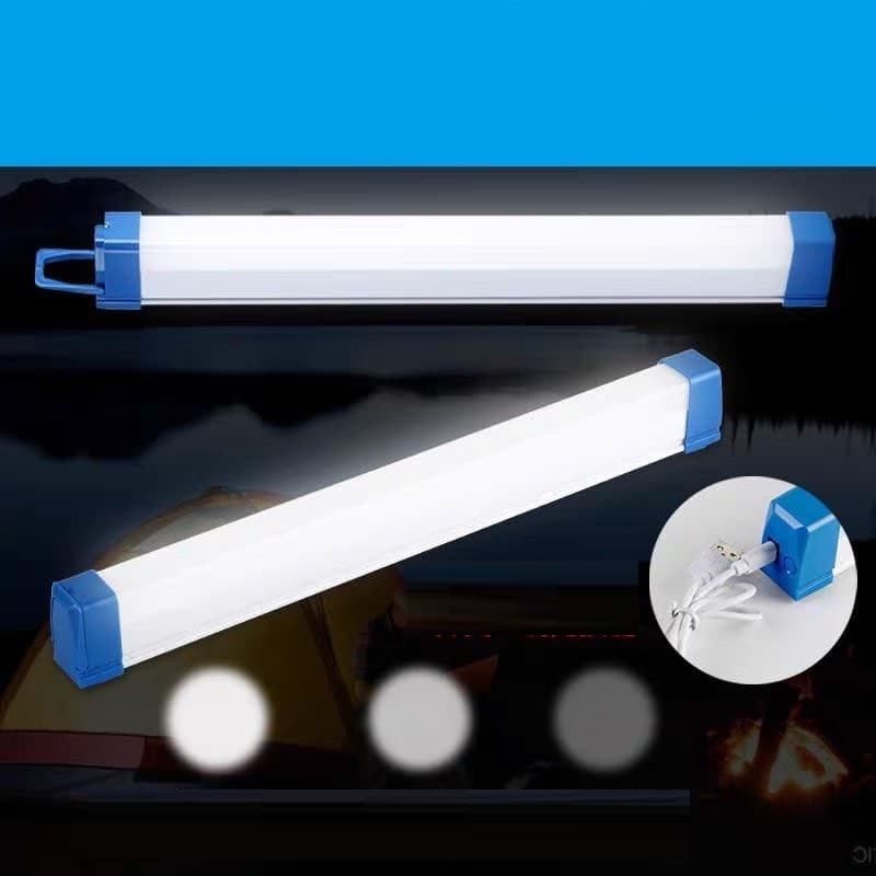 Bóng đèn LED tích điện loại siêu sáng 60W dài 50cm kèm sạc USB