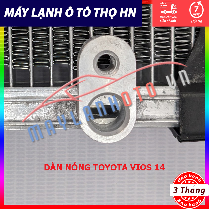 Dàn  nóng Toyota Vios 2015 Hàng xịn Thái Lan