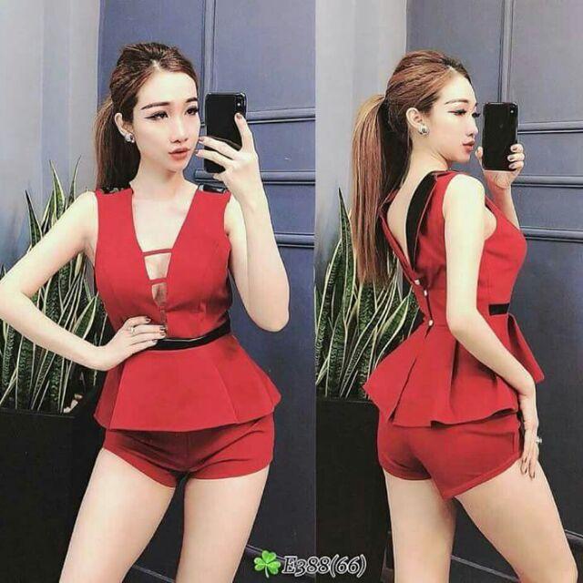 Sét áo pelum quần short sexy