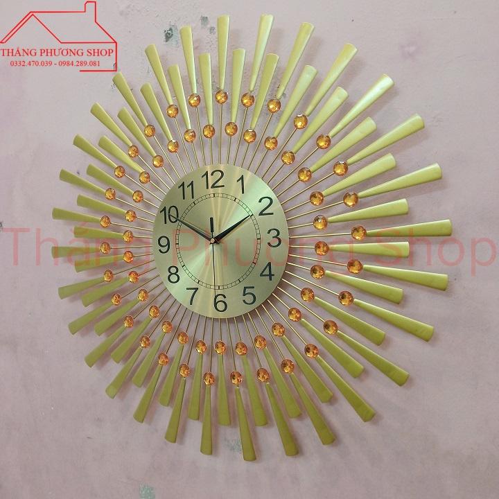Đồng Hồ Treo Tường Trang Trí Hình Mặt Trời TP-021Y