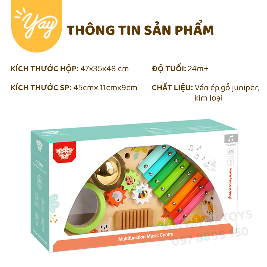 Đàn mộc cầm đa năng  - Tooky toy