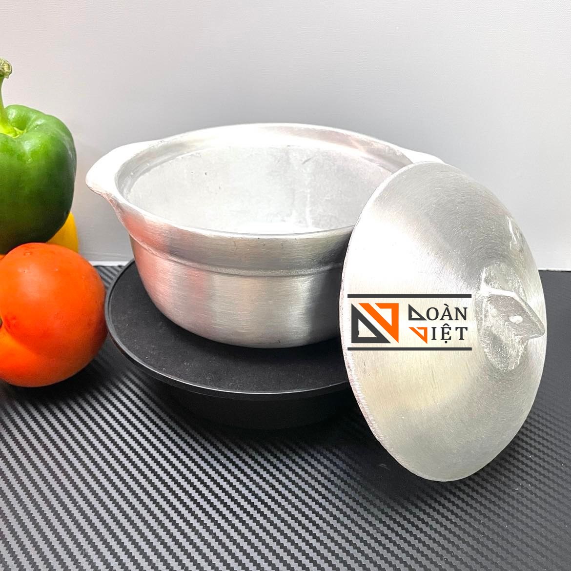Nồi Gang KHO THỊT CÁ dày bóng SIÊU ĐẸP - Nồi Cơm CHIÊN 15cm Sâu Lòng - Đúc Nguyên Khối thủ công. Dụng cụ gia dụng nấu ăn phụ hợp mọi gia đình Nhà Hàng