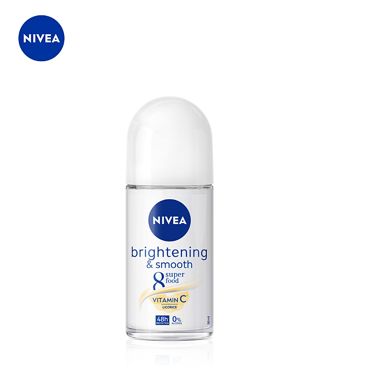 Lăn Ngăn Mùi NIVEA Sáng Mịn Mờ Thâm Se Khít Lỗ Chân Lông (50 ml) - 81644