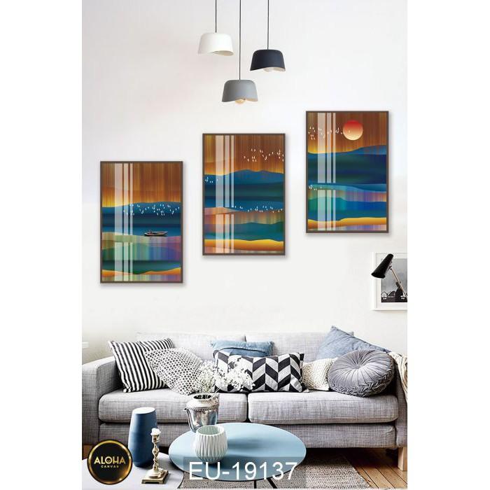 Giá Sock 3 Tranh Canvas Treo Tường Hiện Đại Phòng Bếp Phòng Khách Phòng Ngủ Cầu Thang Giá Rẻ